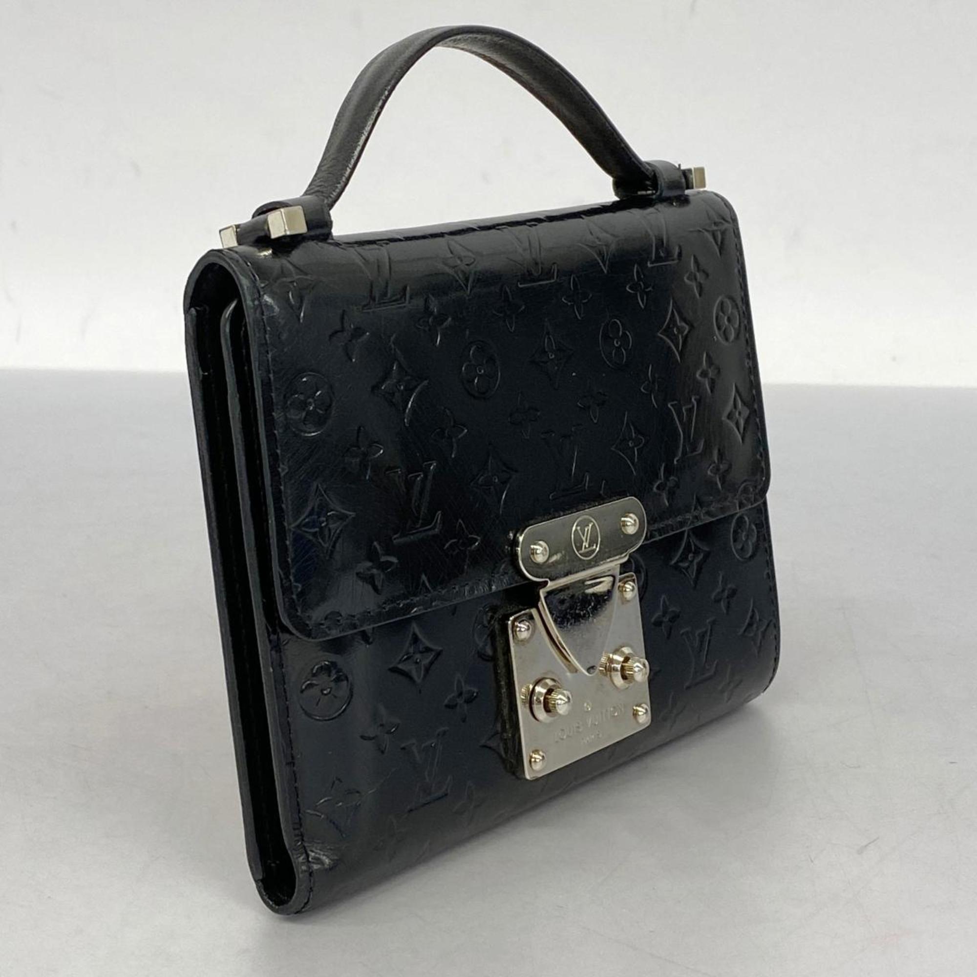 ルイ・ヴィトン(Louis Vuitton) ルイ・ヴィトン 三つ折り財布 モノグラム・グラセ アヌーシュカPM M92232 ブラックレディース