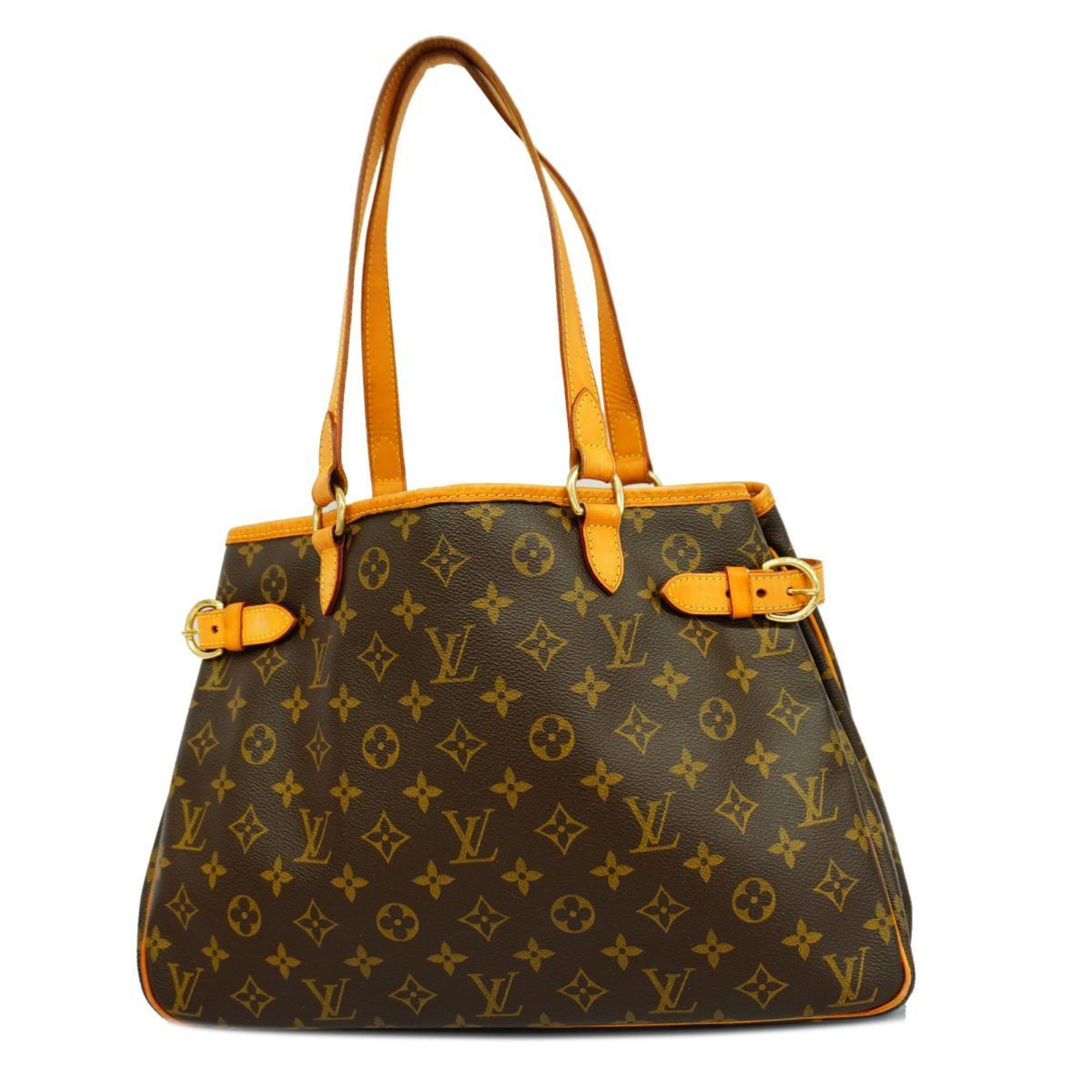 ルイ・ヴィトン(Louis Vuitton) ルイ・ヴィトン トートバッグ モノグラム バティニョールオリゾンタル M51154 ブラウンレディース