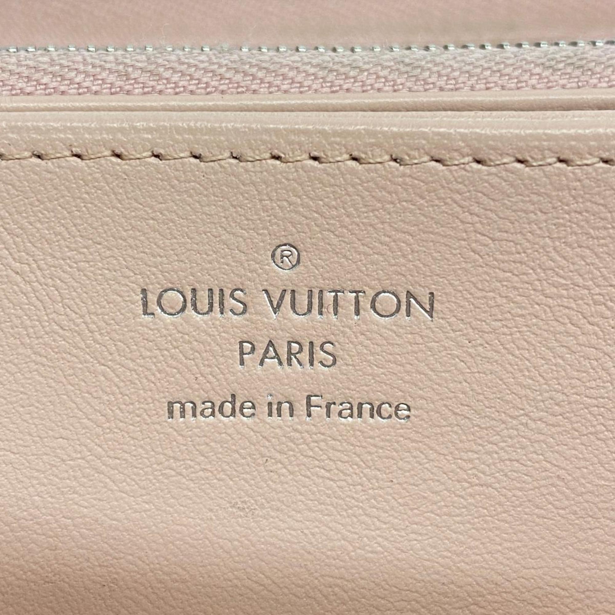 ルイ・ヴィトン(Louis Vuitton) ルイ・ヴィトン 長財布 モノグラム・マヒナ ジッピーウォレット M61868 マグノリアレディース