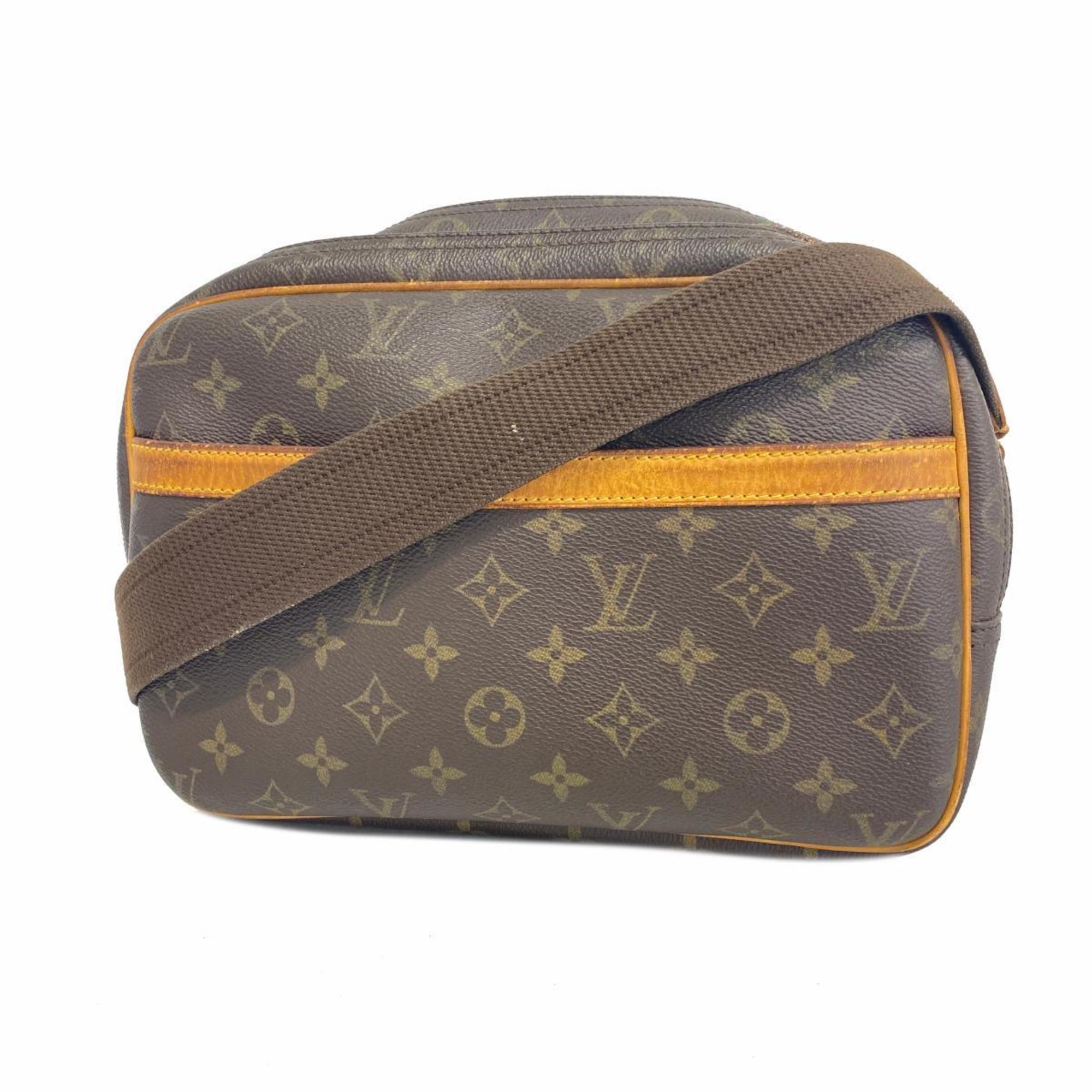 ルイ・ヴィトン(Louis Vuitton) ルイ・ヴィトン ショルダーバッグ モノグラム リポーターPM M45254 ブラウンレディース