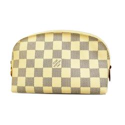 ルイ・ヴィトン(Louis Vuitton) ルイ・ヴィトン ポーチ ダミエ・アズール ポシェットティックPM N60024 ホワイトレディース