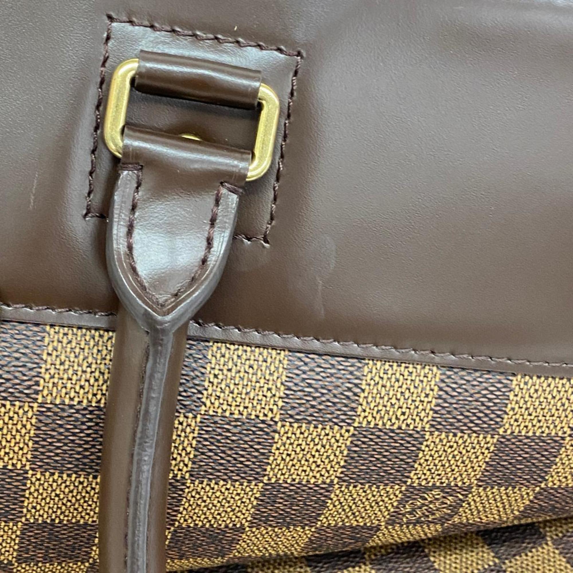 ルイ・ヴィトン(Louis Vuitton) ルイ・ヴィトン ボストンバッグ ダミエ グリニッジGM N41155 エベヌメンズ レディース