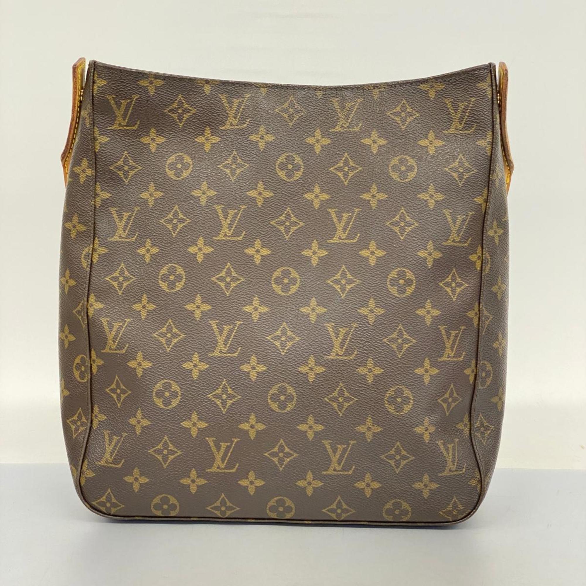 ルイ・ヴィトン(Louis Vuitton) ルイ・ヴィトン ショルダーバッグ モノグラム ルーピングGM M51145 ブラウンレディース