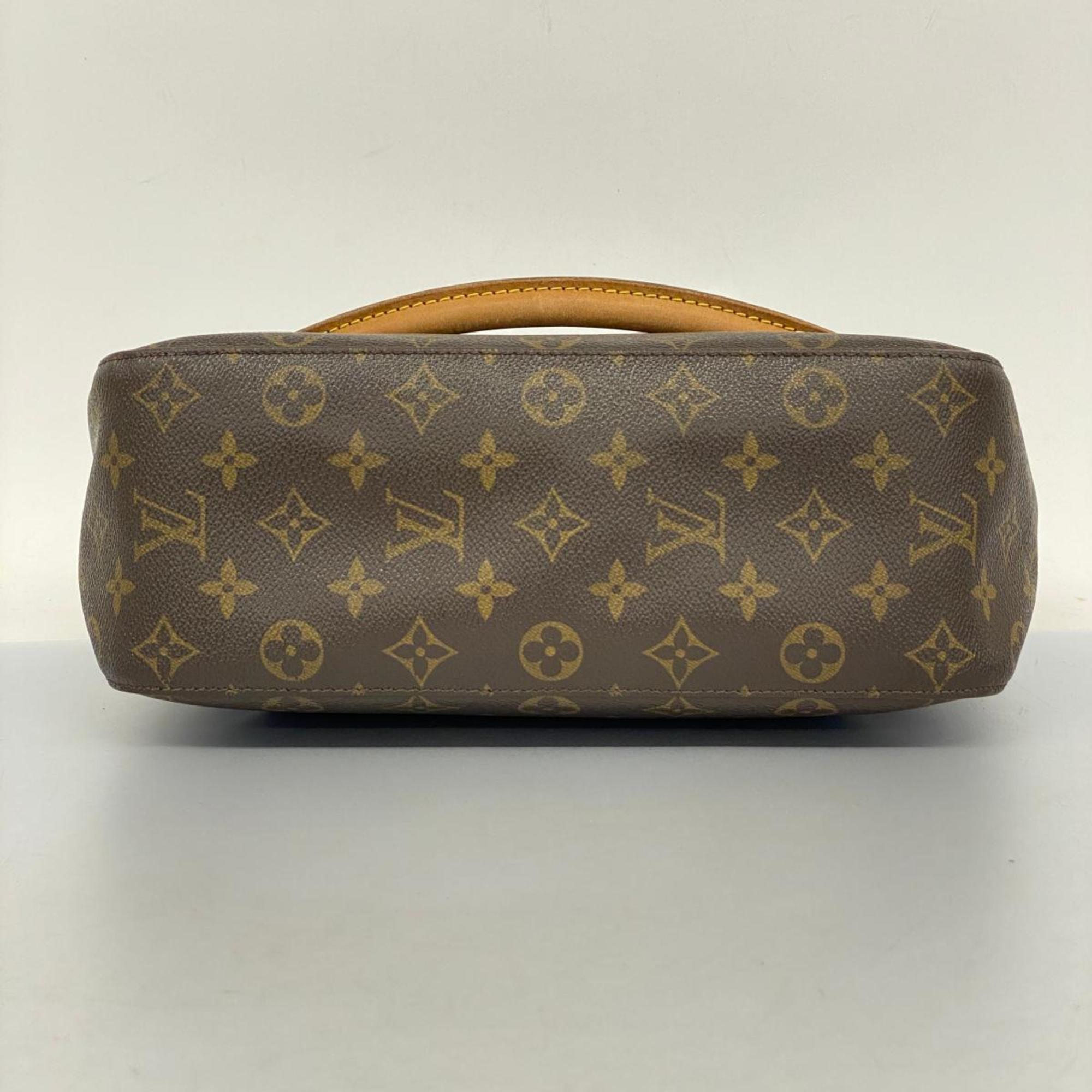 ルイ・ヴィトン(Louis Vuitton) ルイ・ヴィトン ショルダーバッグ モノグラム ルーピングGM M51145 ブラウンレディース