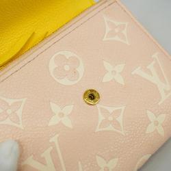 ルイ・ヴィトン(Louis Vuitton) ルイ・ヴィトン 三つ折り財布 モノグラム・アンプラント ポルトフォイユヴィクトリーヌ M81289 ローズベージュレディース