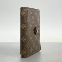 ルイ・ヴィトン(Louis Vuitton) ルイ・ヴィトン 財布 モノグラム ポルトパピエジップ M61207 ブラウンレディース