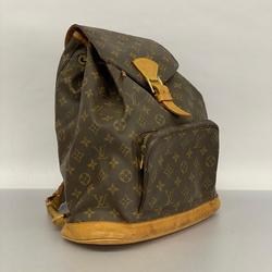 ルイ・ヴィトン(Louis Vuitton) ルイ・ヴィトン リュックサック モノグラム モンスリGM M51135 ブラウンメンズ レディース