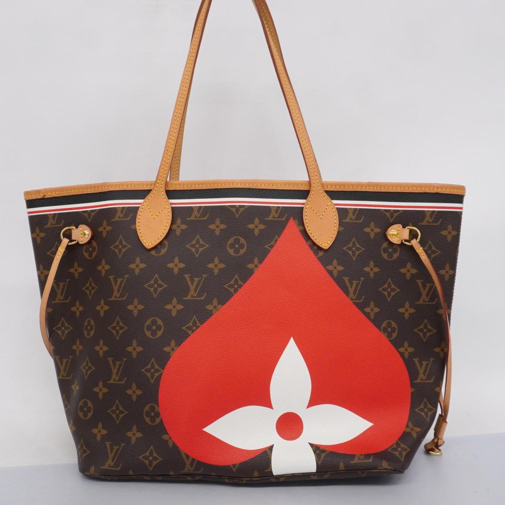 ルイ・ヴィトン(Louis Vuitton) ルイ・ヴィトン トートバッグ ゲームオン・モノグラム ネヴァーフルMM M57452 ブラウンレディース