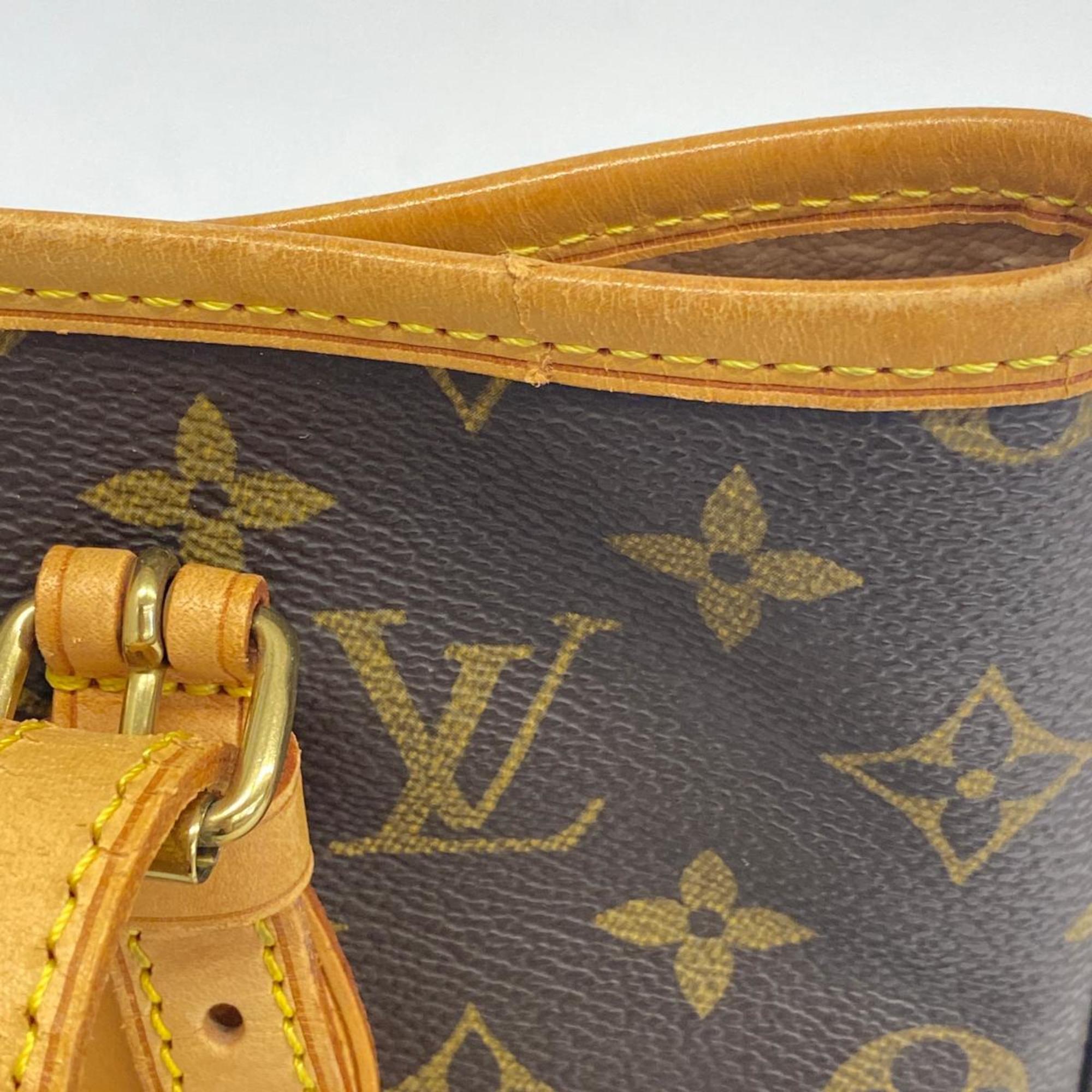 ルイ・ヴィトン(Louis Vuitton) ルイ・ヴィトン トートバッグ モノグラム バケットPM M42238 ブラウンレディース