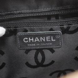 シャネル(Chanel) シャネル ショルダーバッグ カンボン ラムスキン ブラック ベージュ   レディース