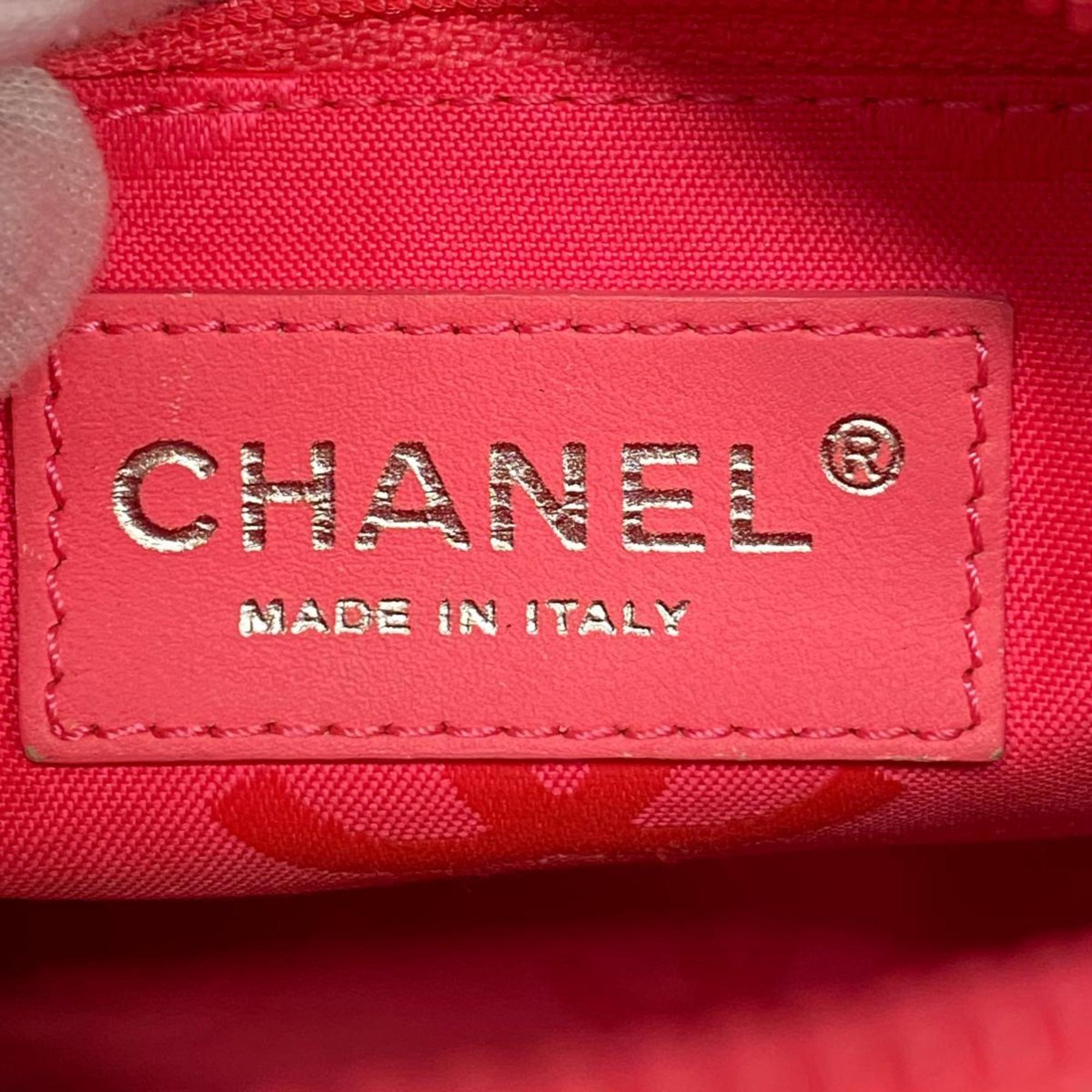 シャネル(Chanel) シャネル トートバッグ カンボン ラムスキン ブラック  レディース