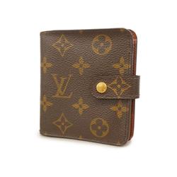 ルイ・ヴィトン(Louis Vuitton) ルイ・ヴィトン 財布 モノグラム コンパクトジップ M61667 ブラウンレディース