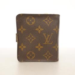 ルイ・ヴィトン(Louis Vuitton) ルイ・ヴィトン 財布 モノグラム コンパクトジップ M61667 ブラウンレディース