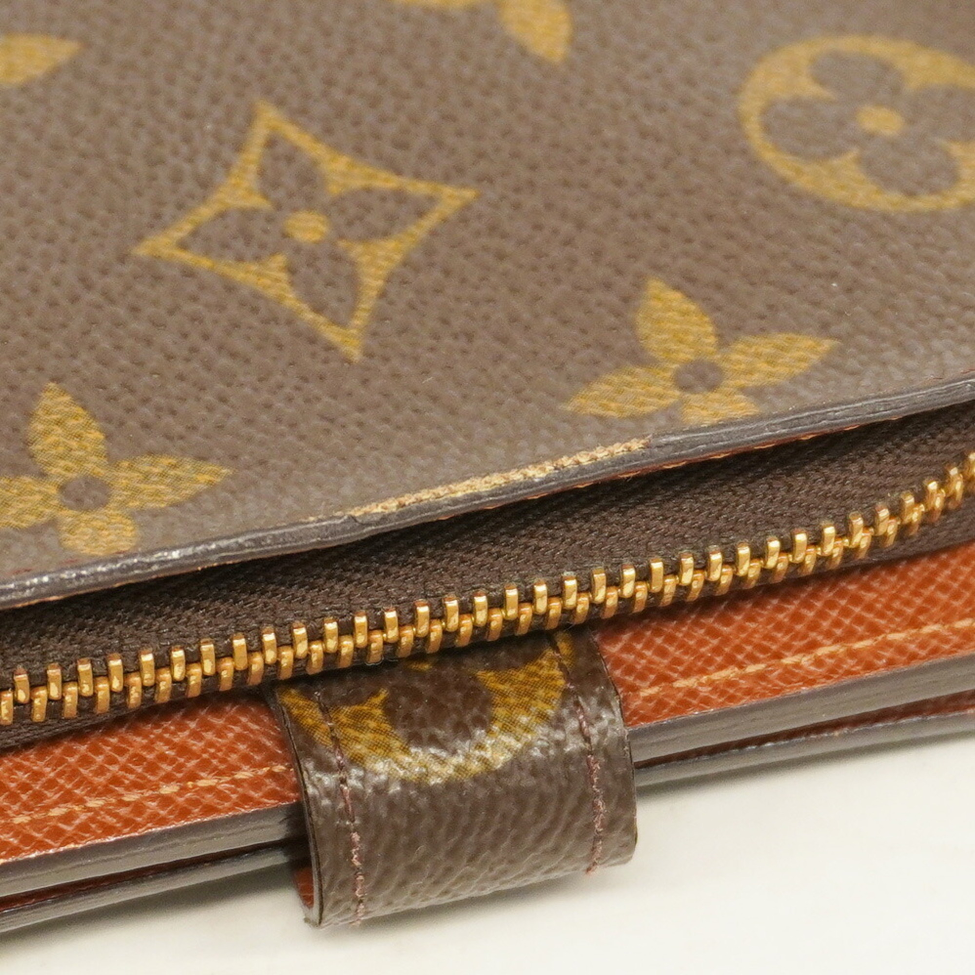 ルイ・ヴィトン(Louis Vuitton) ルイ・ヴィトン 財布 モノグラム コンパクトジップ M61667 ブラウンレディース