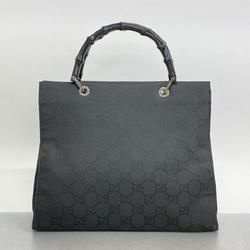 グッチ(Gucci) グッチ ハンドバッグ バンブー GGナイロン 002 1010 ナイロン ブラック   レディース