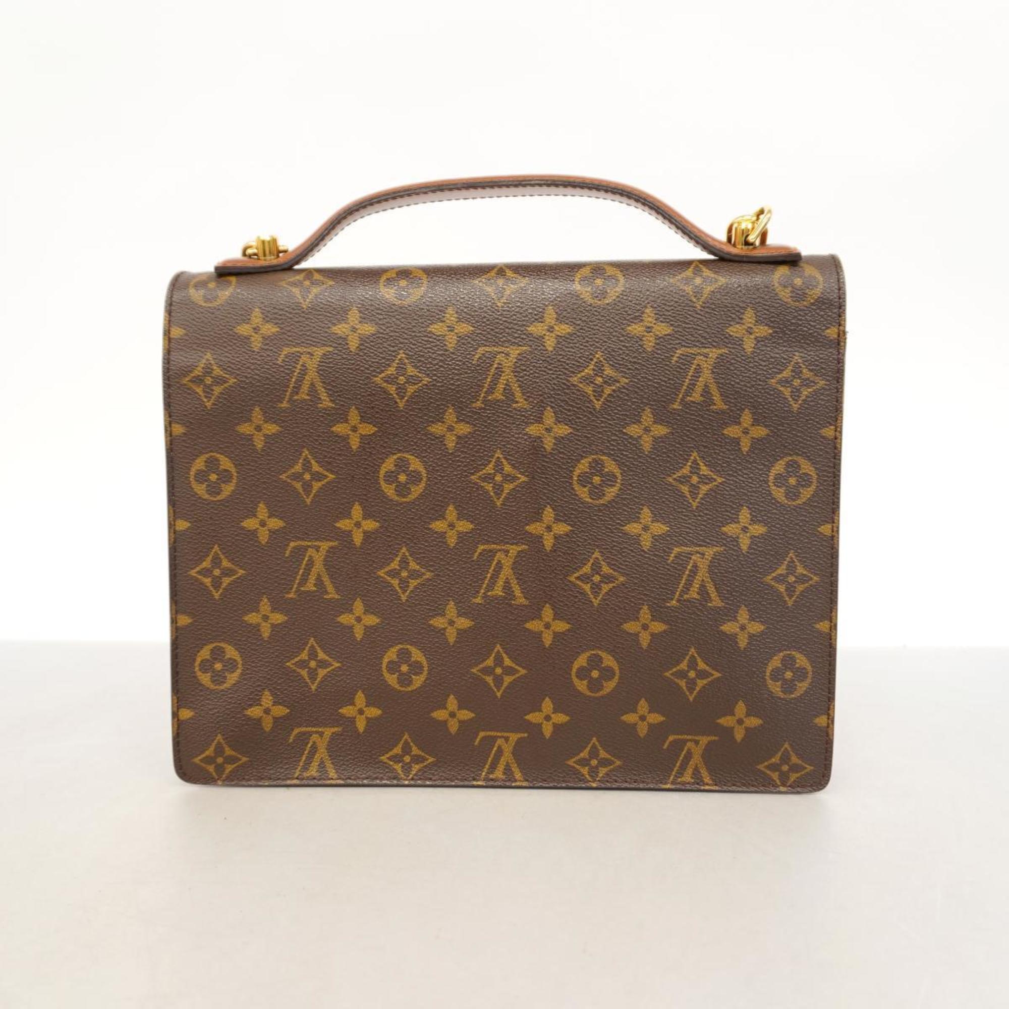 ルイ・ヴィトン(Louis Vuitton) ルイ・ヴィトン ハンドバッグ モノグラム モンソー28 M51185 ブラウンレディース