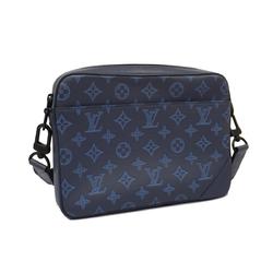 ルイ・ヴィトン(Louis Vuitton) ルイ・ヴィトン ショルダーバッグ モノグラム・シャドウ  デュオ M45730 ネイビーメンズ