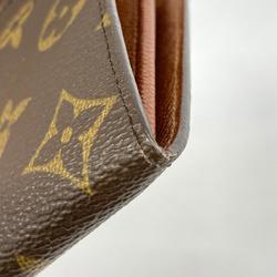 ルイ・ヴィトン(Louis Vuitton) ルイ・ヴィトン 長財布 モノグラム ポルトモネクレディ M61725 ブラウンレディース