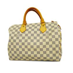 ルイ・ヴィトン(Louis Vuitton) ルイ・ヴィトン ハンドバッグ ダミエ・アズール スピーディ30 N41370 ホワイトレディース