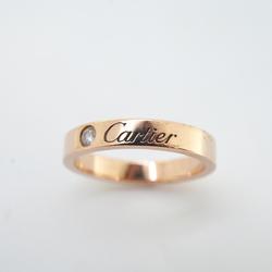 カルティエ(Cartier) カルティエ リング エングレーブド 1PD ダイヤモンド K18PG ピンクゴールド  レディース