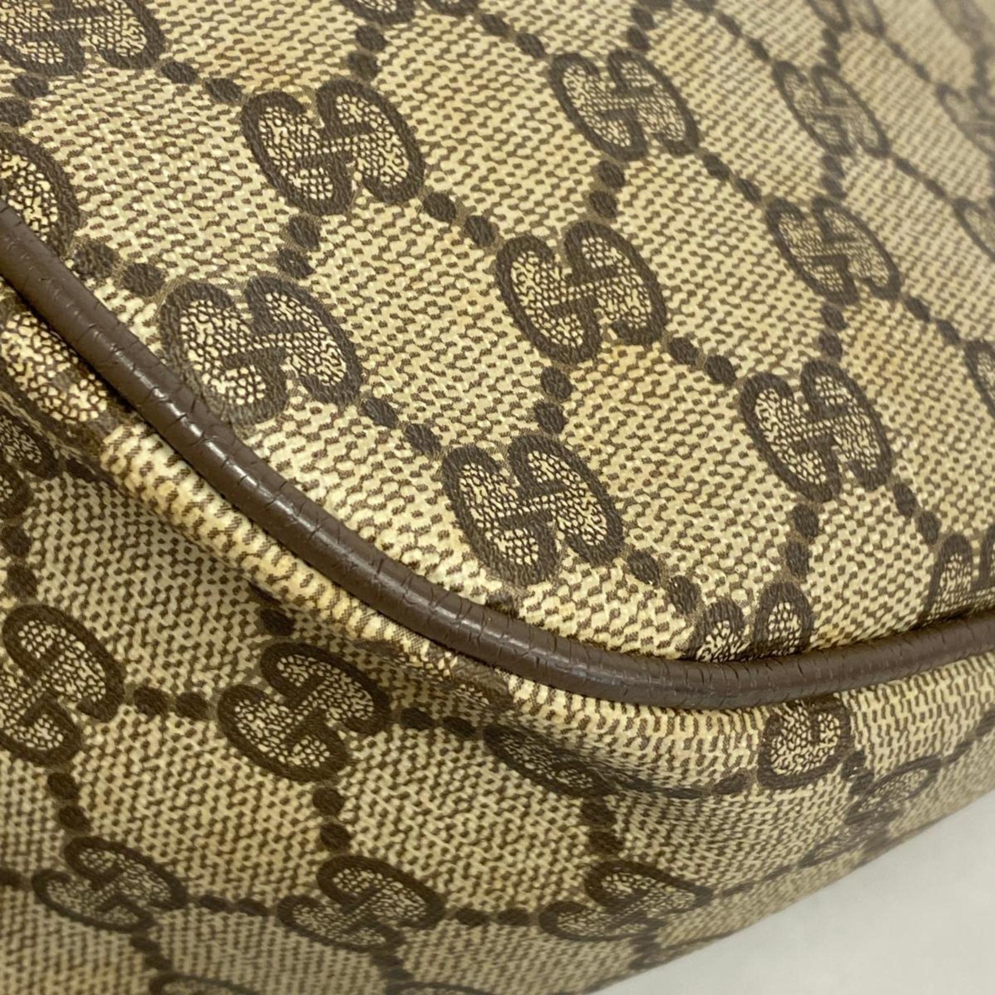 グッチ(Gucci) グッチ ショルダーバッグ GGスプリーム シェリーライン 89 02 032  ブラウン   レディース