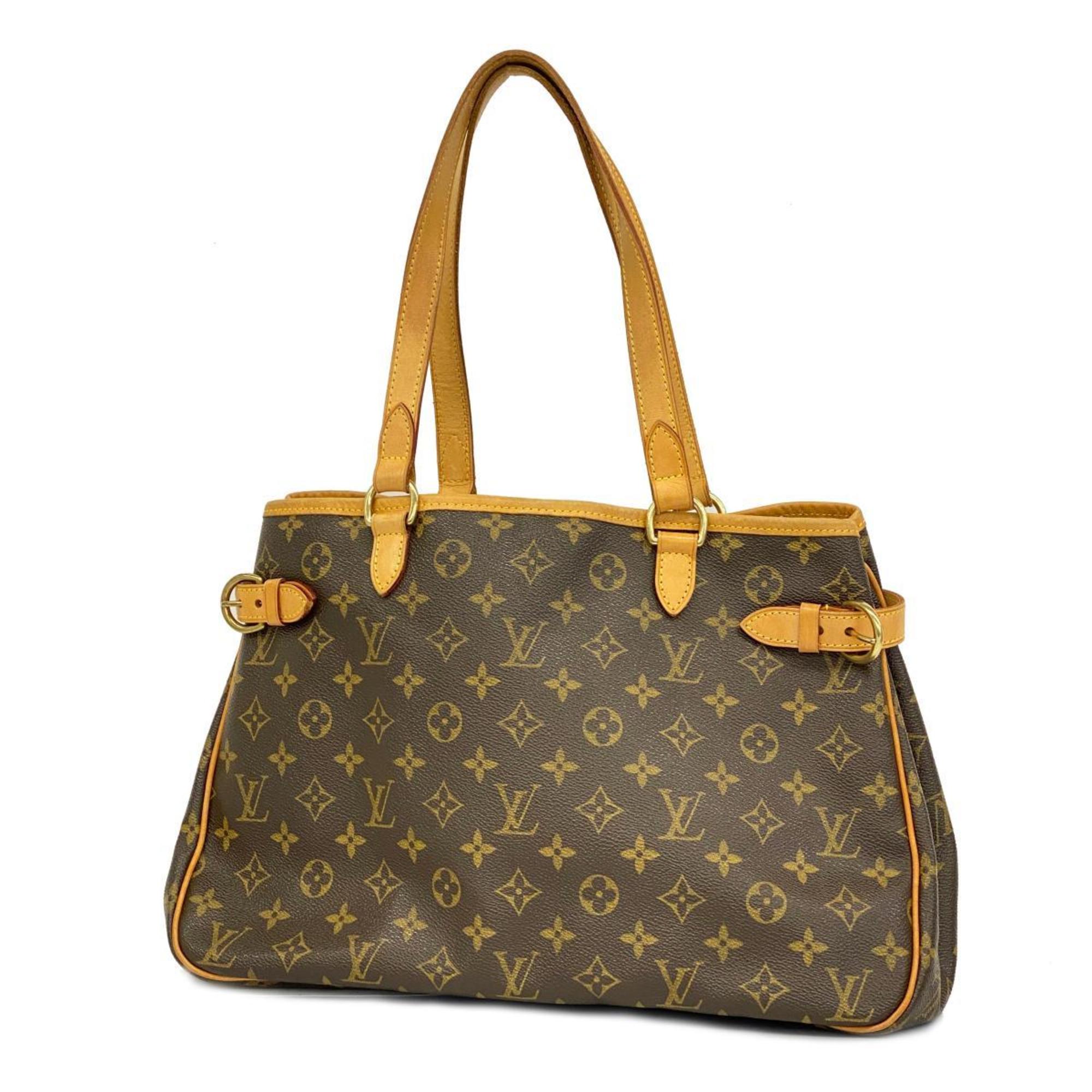 ルイ・ヴィトン(Louis Vuitton) ルイ・ヴィトン トートバッグ モノグラム バティニョールオリゾンタル M51154 ブラウンレディース