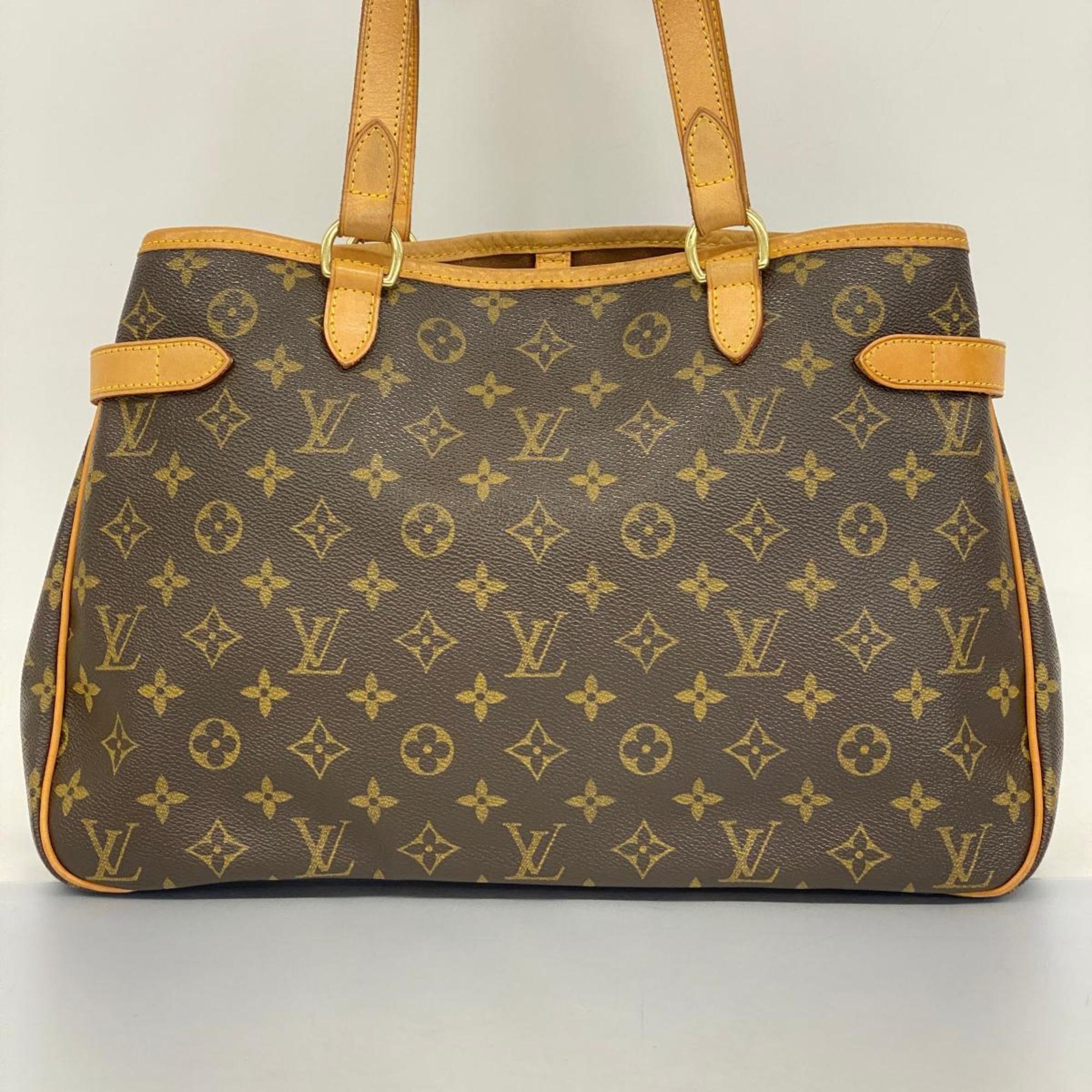 ルイ・ヴィトン(Louis Vuitton) ルイ・ヴィトン トートバッグ モノグラム バティニョールオリゾンタル M51154 ブラウンレディース