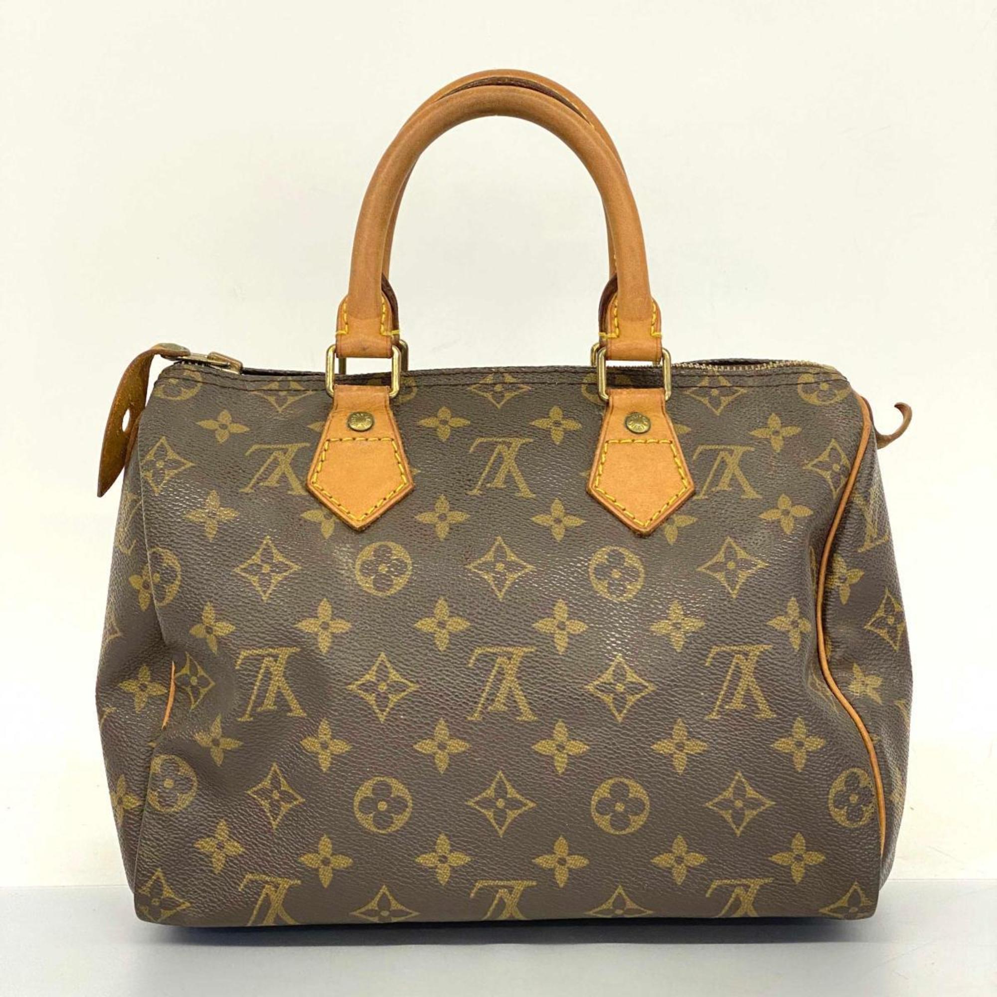 ルイ・ヴィトン(Louis Vuitton) ルイ・ヴィトン ハンドバッグ モノグラム スピーディ25 M41109 ブラウンレディース