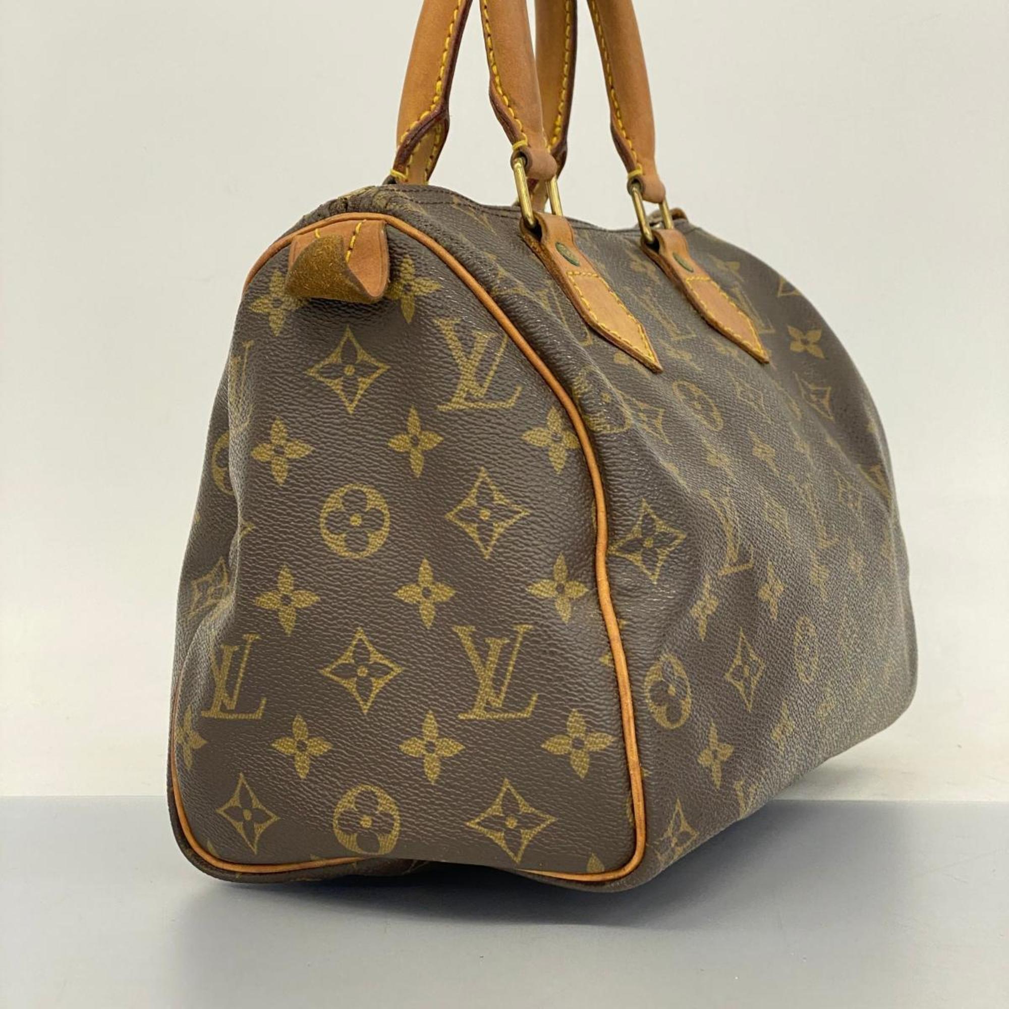 ルイ・ヴィトン(Louis Vuitton) ルイ・ヴィトン ハンドバッグ モノグラム スピーディ25 M41109 ブラウンレディース