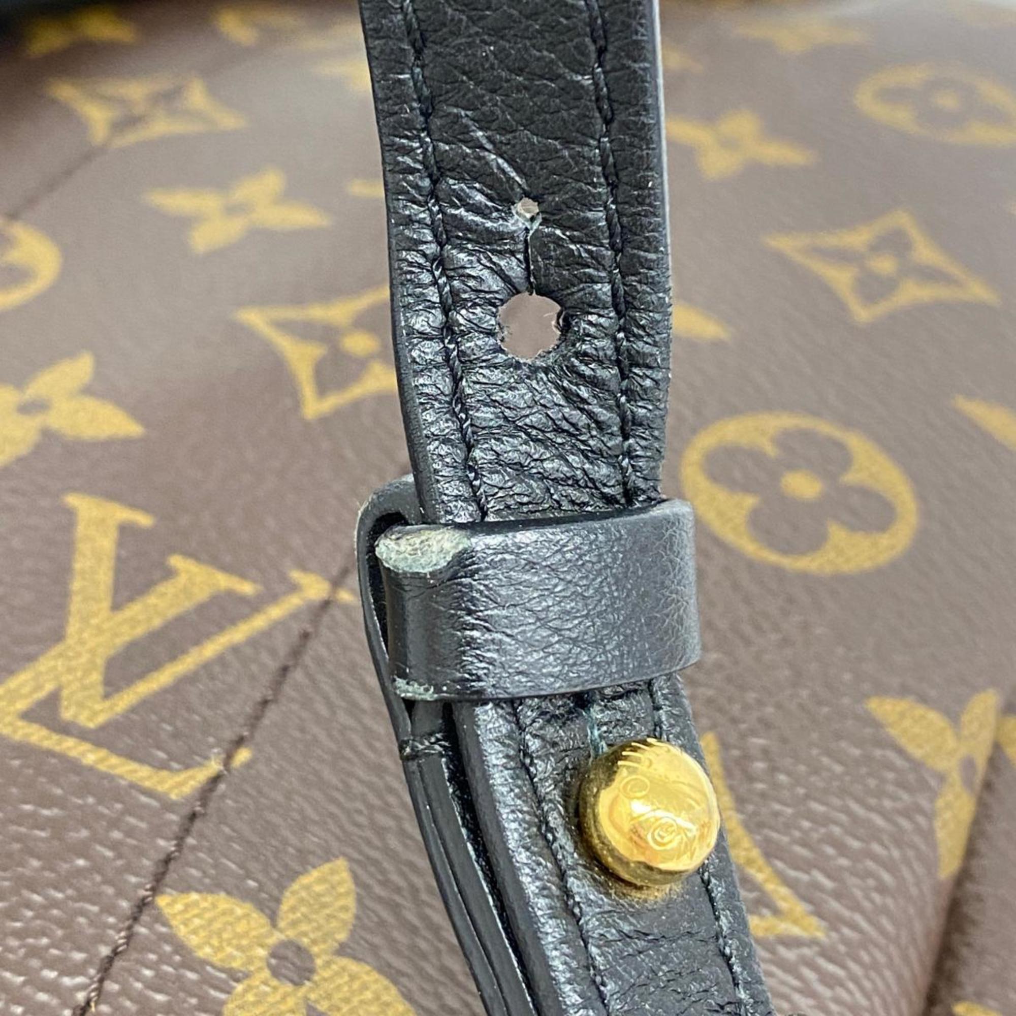 ルイ・ヴィトン(Louis Vuitton) ルイ・ヴィトン リュックサック モノグラム パームスプリングスバックパックPM M44871 ブラウン ブラックレディース