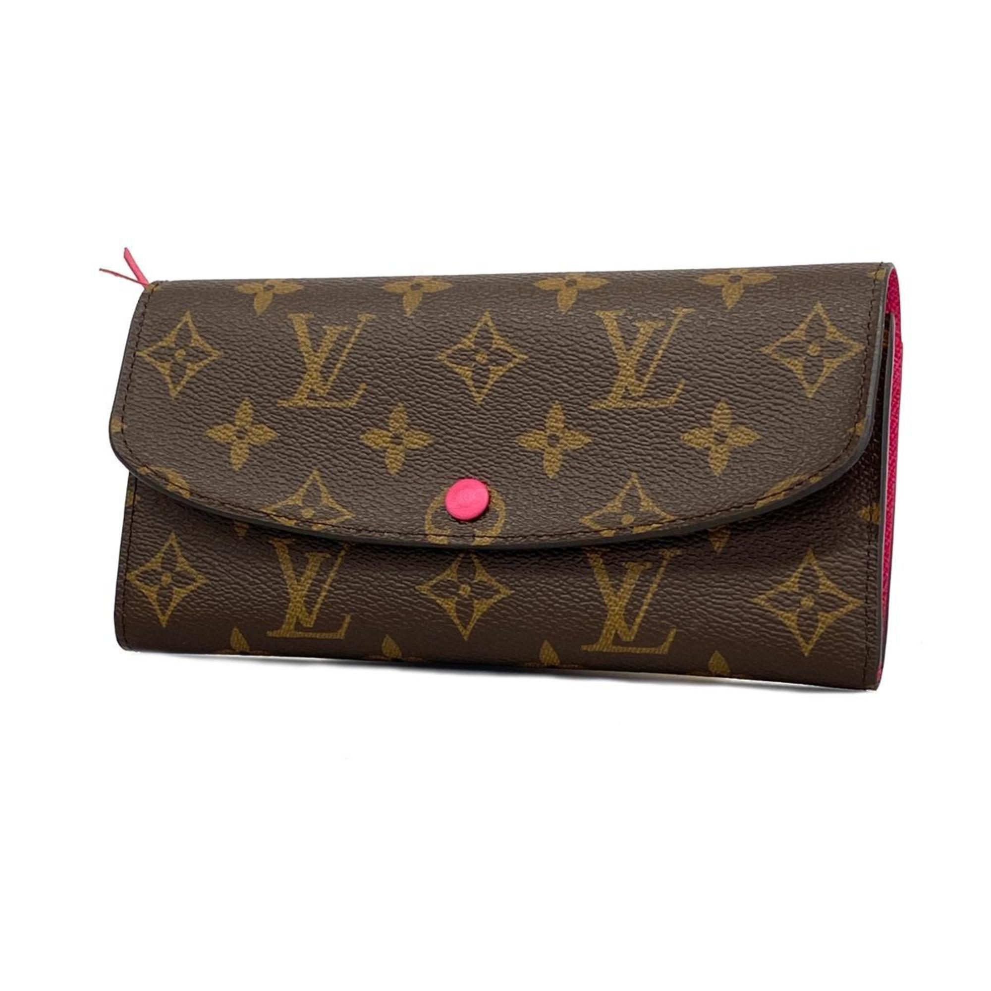 ルイ・ヴィトン(Louis Vuitton) ルイ・ヴィトン 長財布 モノグラム ポルトフォイユエミリー M41943 ホットピンクレディース |  eLADY Globazone