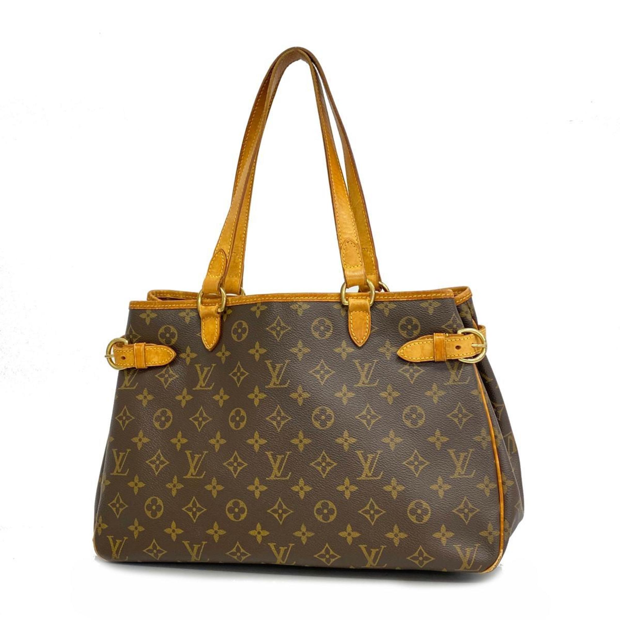 ルイ・ヴィトン(Louis Vuitton) ルイ・ヴィトン トートバッグ モノグラム バティニョールオリゾンタル M51154 ブラウンレディース