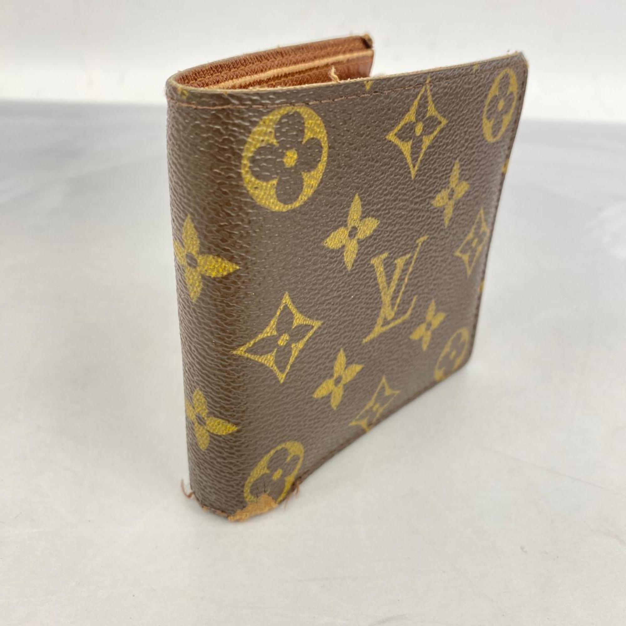 ルイ・ヴィトン(Louis Vuitton) ルイ・ヴィトン 財布 モノグラム ポルトビエカルトクレディモネ M61665 ブラウンメンズ レディース