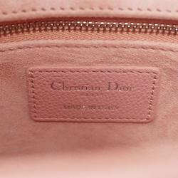 クリスチャン・ディオール(Christian Dior) クリスチャンディオール ハンドバッグ カナージュ レディディオール レザー ピンク   レディース