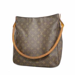 ルイ・ヴィトン(Louis Vuitton) ルイ・ヴィトン ショルダーバッグ モノグラム ルーピングGM M51145 ブラウンレディース