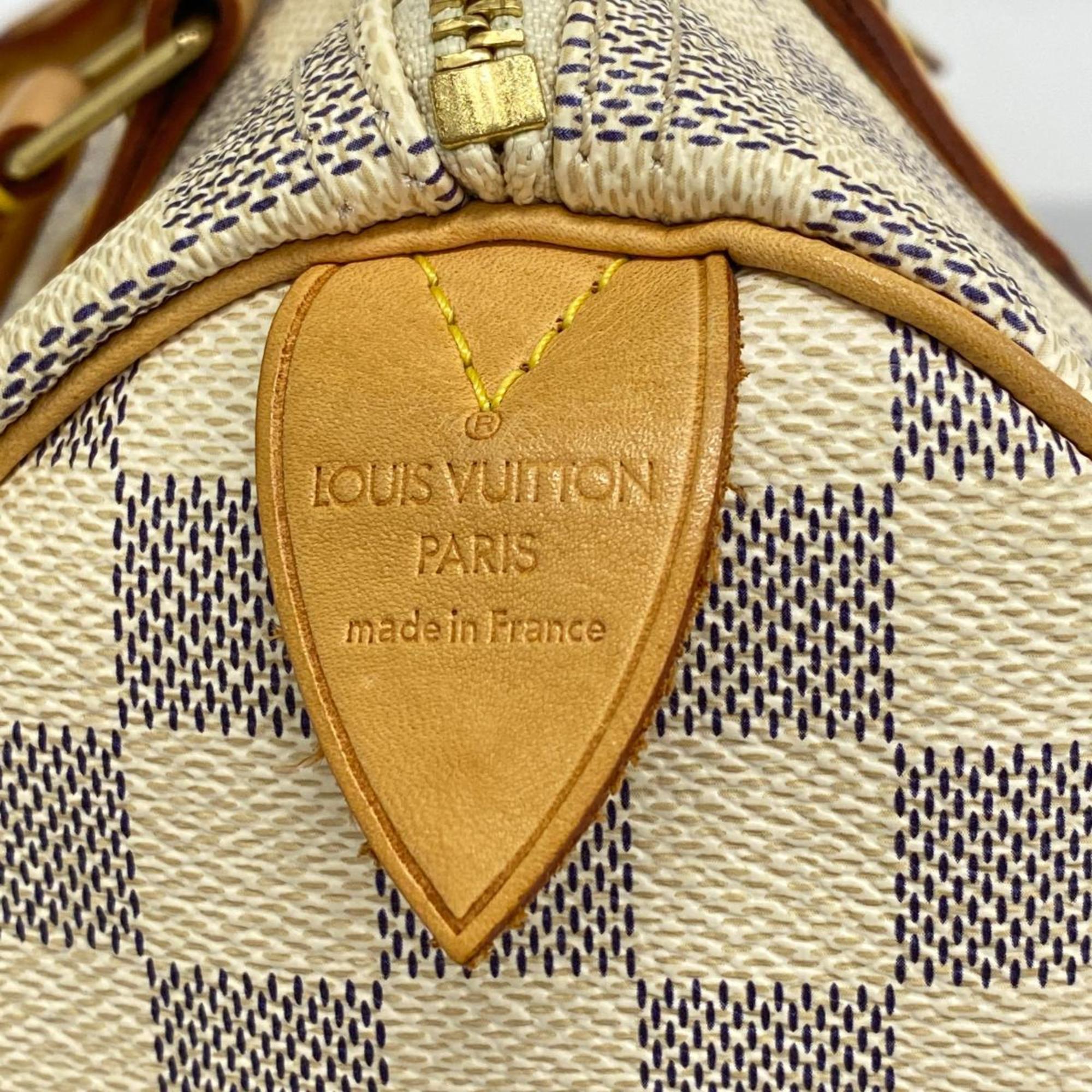 ルイ・ヴィトン(Louis Vuitton) ルイ・ヴィトン ハンドバッグ ダミエ・アズール スピーディ25 N41534 ホワイトレディース