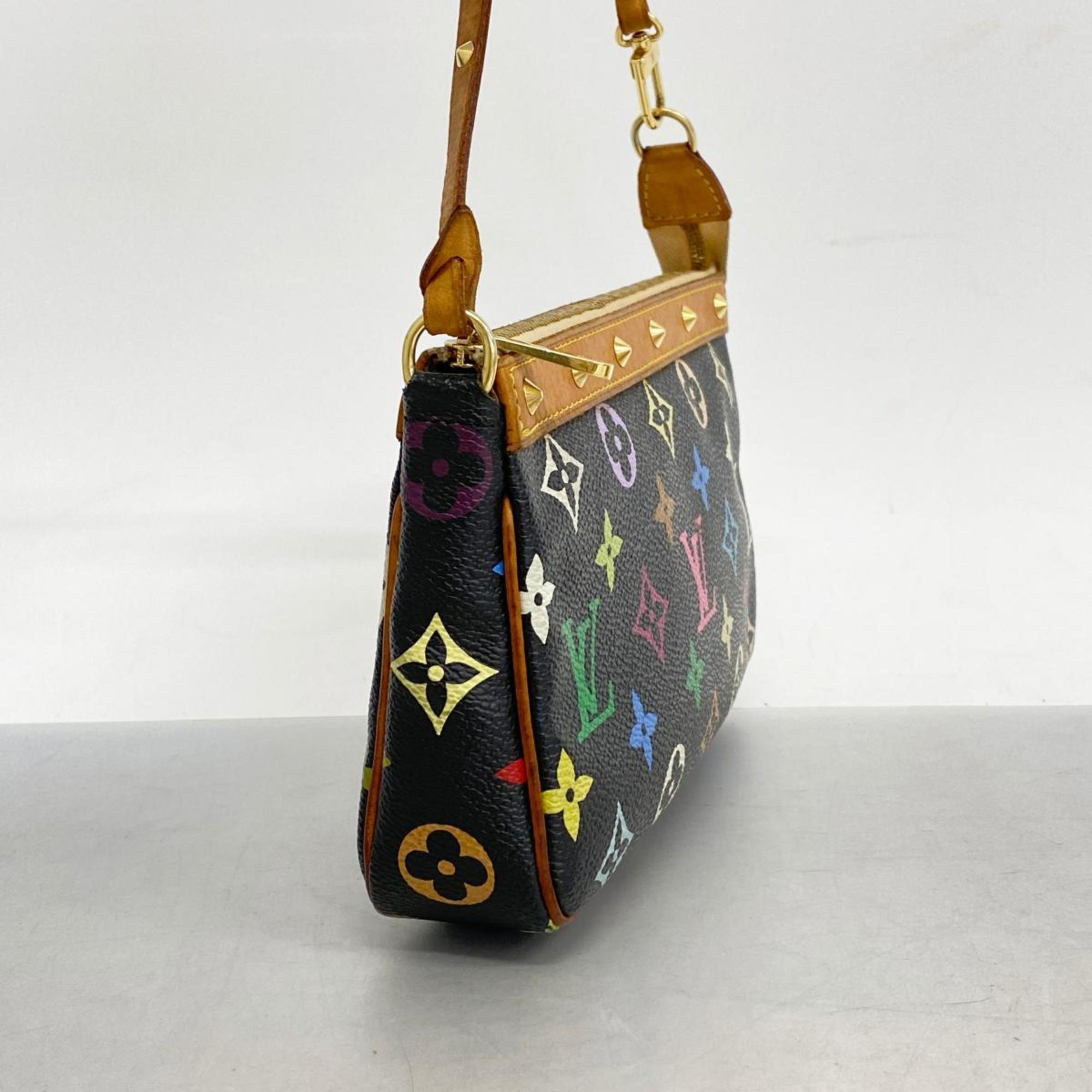 ルイ・ヴィトン(Louis Vuitton) ルイ・ヴィトン ポーチ モノグラム・マルチカラー ポシェットアクセソワール M92648 ノワールレディース  | eLADY Globazone