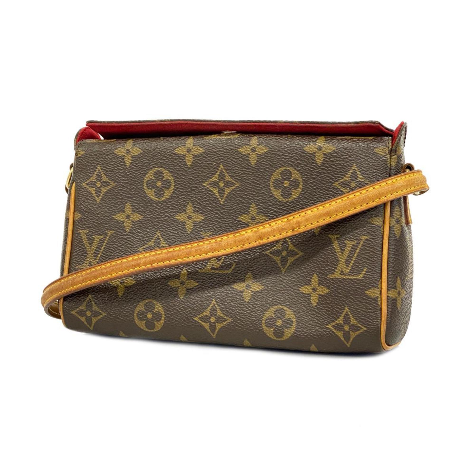 ルイ・ヴィトン(Louis Vuitton) ルイ・ヴィトン ハンドバッグ モノグラム レシタル M51900 ブラウンレディース