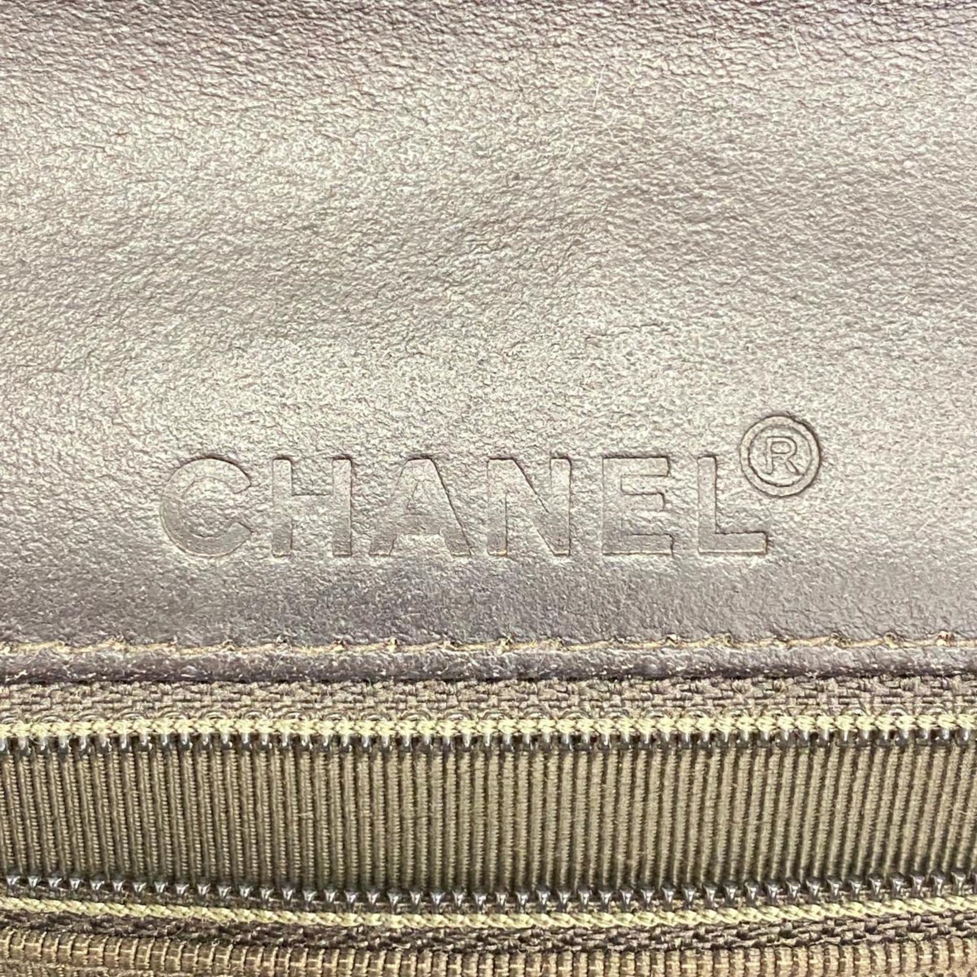 シャネル(Chanel) シャネル ショルダーバッグ チョコバー Wチェーン デニム ブルー   レディース