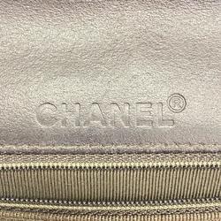 シャネル(Chanel) シャネル ショルダーバッグ チョコバー Wチェーン デニム ブルー   レディース