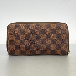 ルイ・ヴィトン(Louis Vuitton) ルイ・ヴィトン 長財布 ダミエ ジッピーウォレット N60015 エベヌメンズ レディース