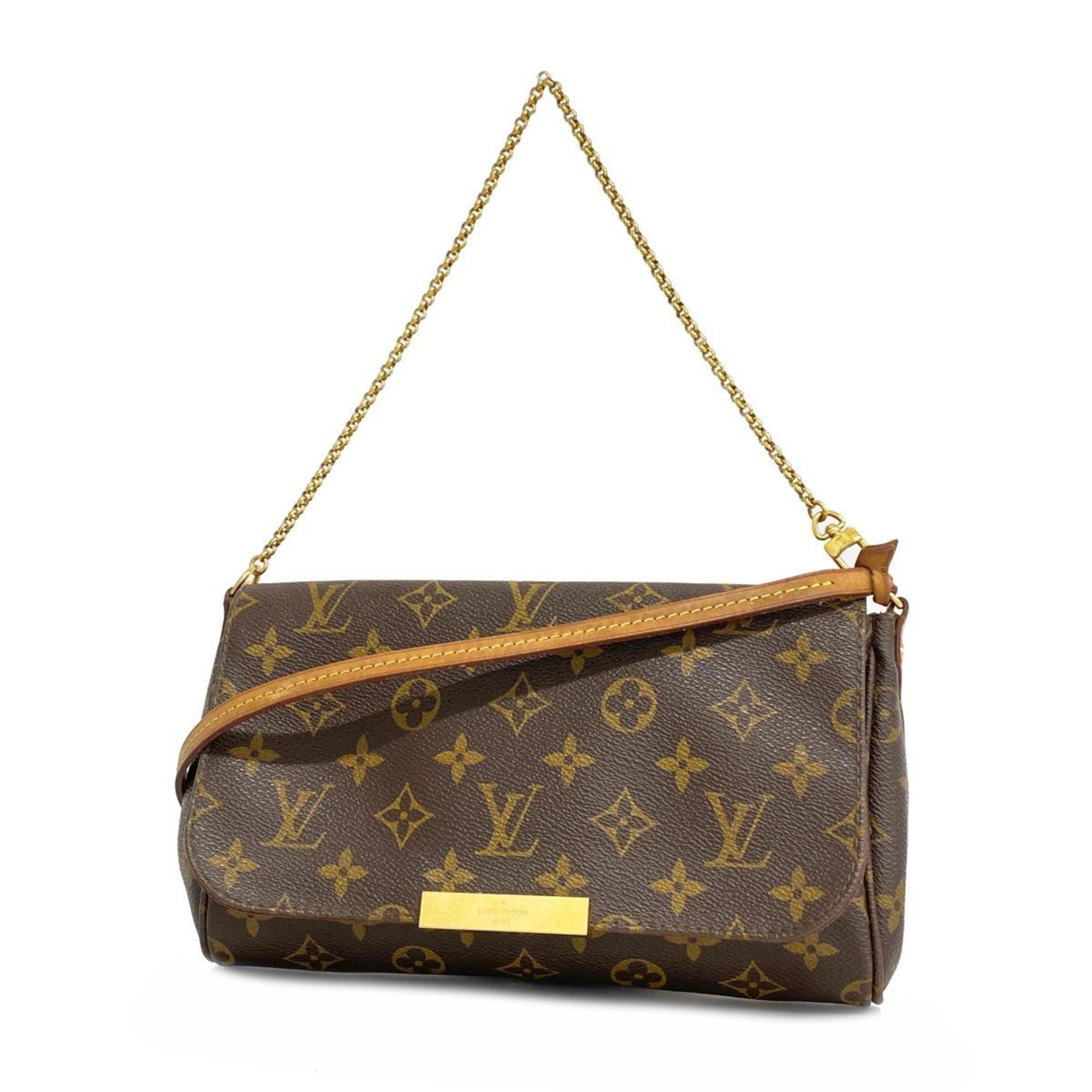 ルイ・ヴィトン(Louis Vuitton) ルイ・ヴィトン ハンドバッグ モノグラム フェイボリットMM M40718 ブラウンレディース