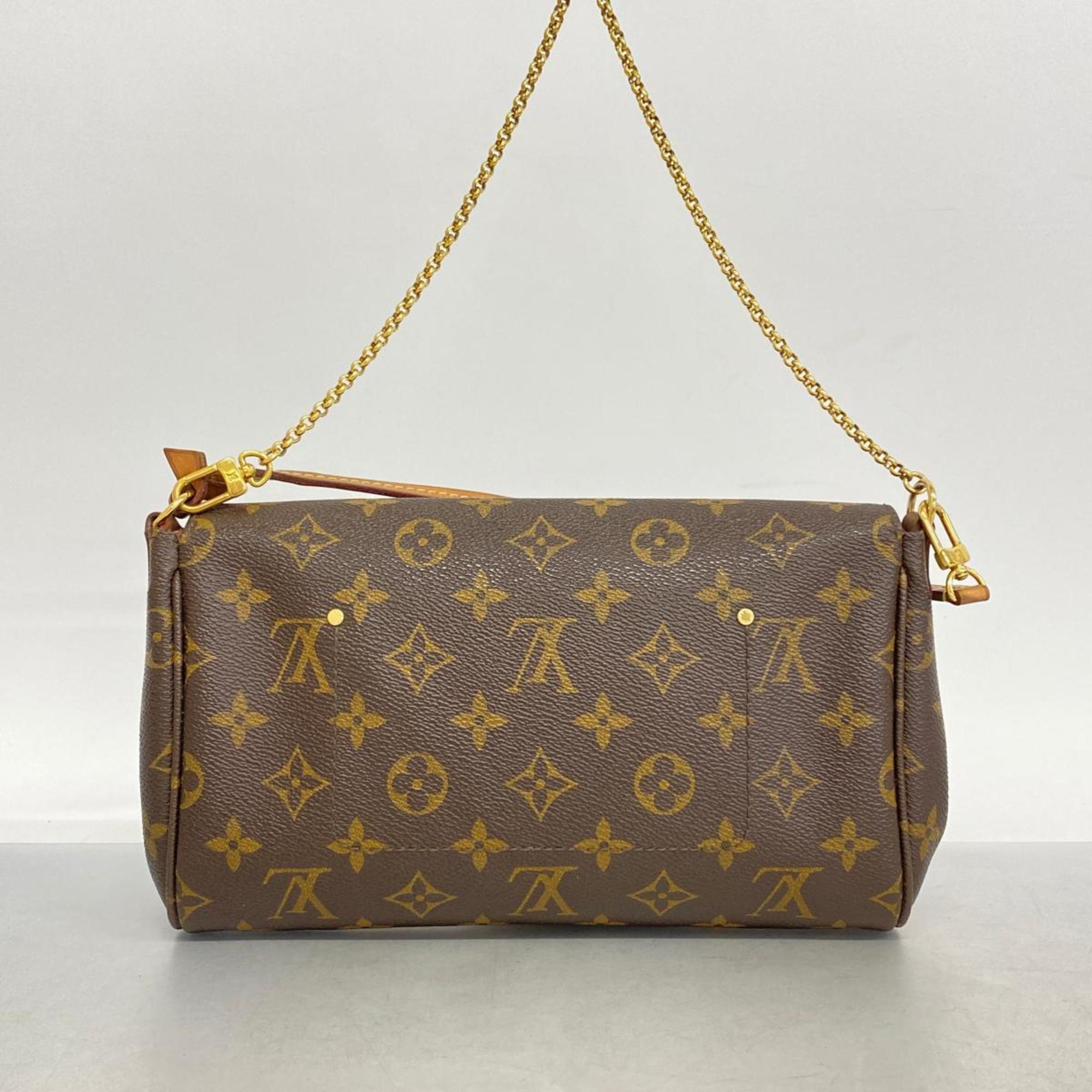 ルイ・ヴィトン(Louis Vuitton) ルイ・ヴィトン ハンドバッグ モノグラム フェイボリットMM M40718 ブラウンレディース