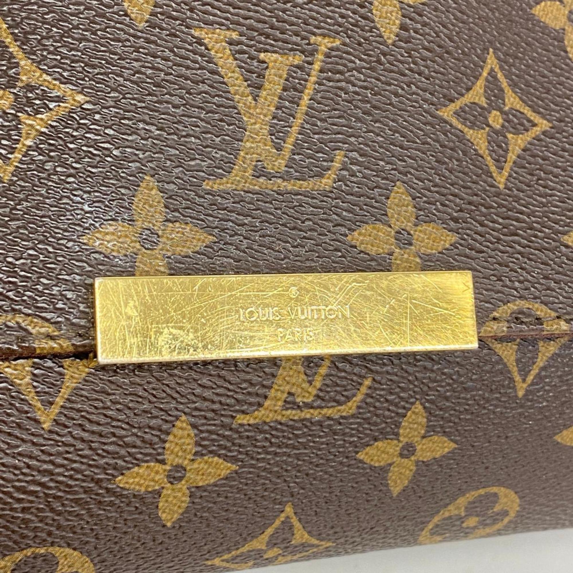 ルイ・ヴィトン(Louis Vuitton) ルイ・ヴィトン ハンドバッグ モノグラム フェイボリットMM M40718 ブラウンレディース