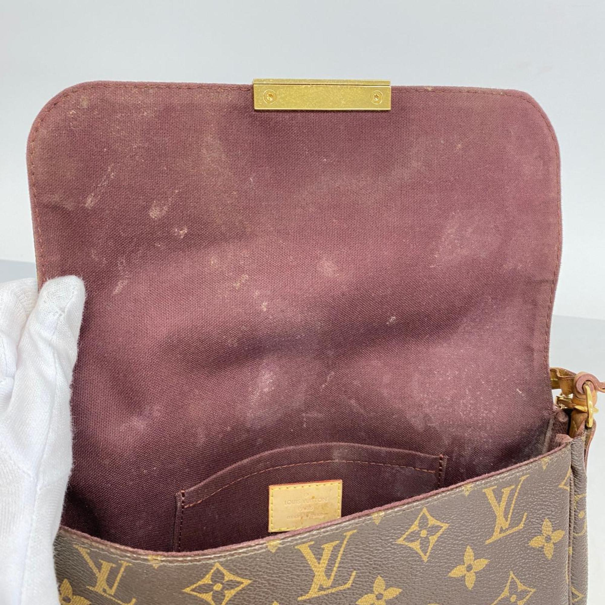 ルイ・ヴィトン(Louis Vuitton) ルイ・ヴィトン ハンドバッグ モノグラム フェイボリットMM M40718 ブラウンレディース