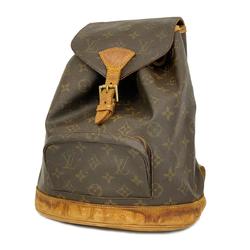 ルイ・ヴィトン(Louis Vuitton) ルイ・ヴィトン リュックサック モノグラム モンスリMM M51136 ブラウンレディース