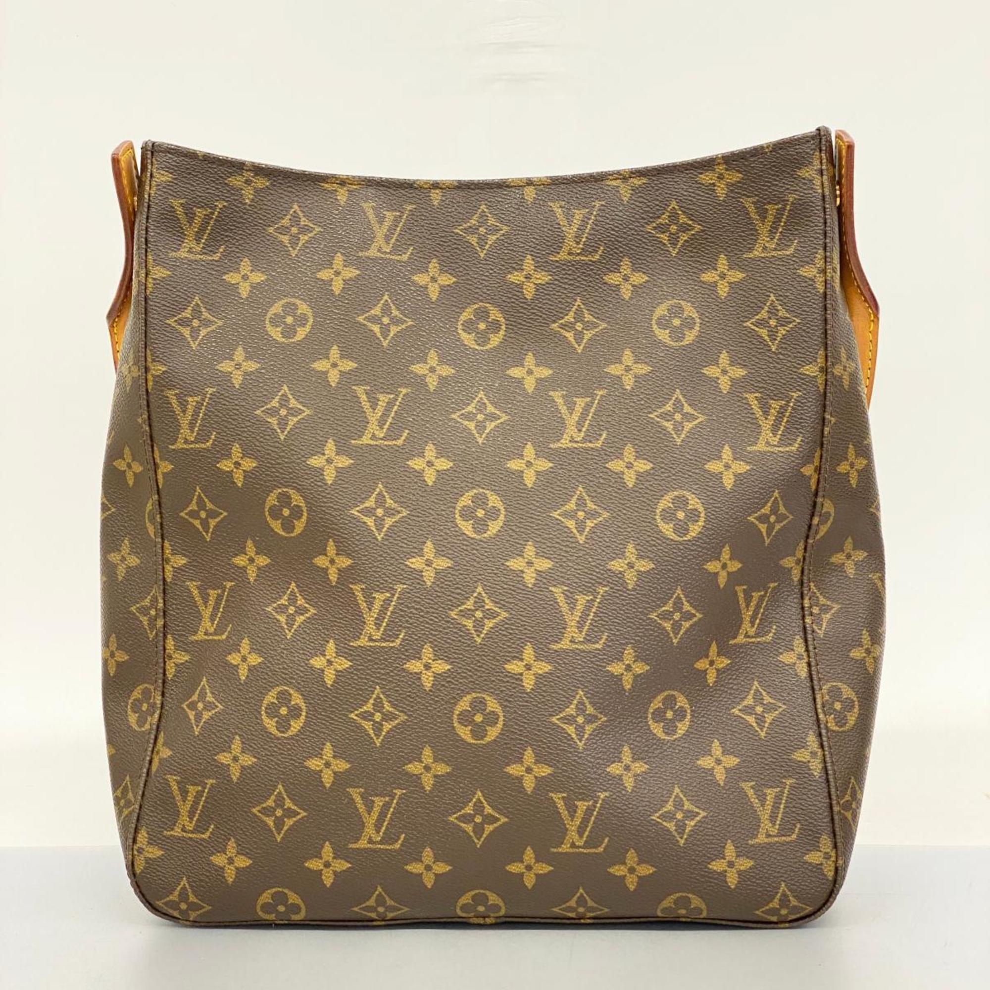 ルイ・ヴィトン(Louis Vuitton) ルイ・ヴィトン ショルダーバッグ モノグラム ルーピングGM M51145 ブラウンレディース