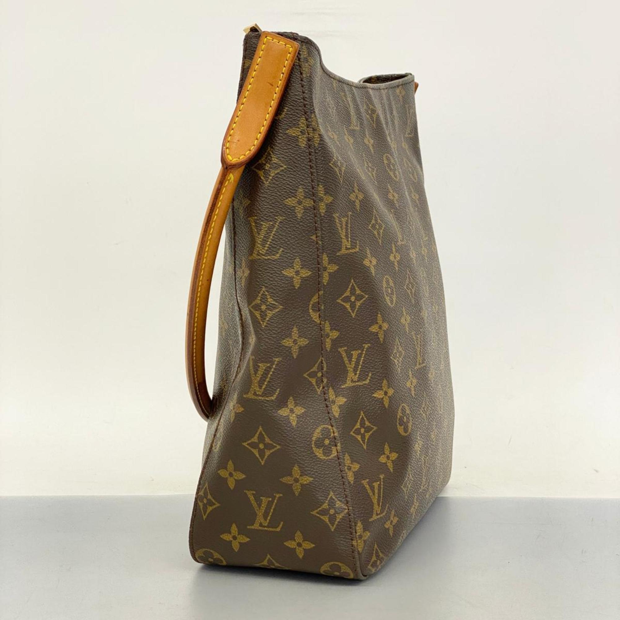 ルイ・ヴィトン(Louis Vuitton) ルイ・ヴィトン ショルダーバッグ モノグラム ルーピングGM M51145 ブラウンレディース