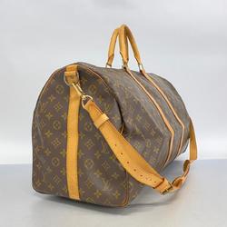 ルイ・ヴィトン(Louis Vuitton) ルイ・ヴィトン ボストンバッグ モノグラム キーポルバンドリエール55 M41414 ブラウンメンズ レディース