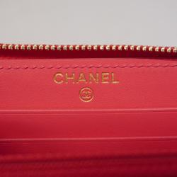 シャネル(Chanel) シャネル 財布 シャネル19 ラムスキン ピンク   レディース